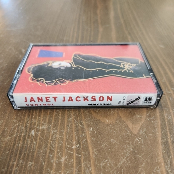 Janet Jackson Control Cassette Tape (A & M Records, 1986) Pop Music R&B Tested - Picture 4 of 7